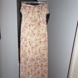 No Boundaries Women's Floral Maxi Dress Size S